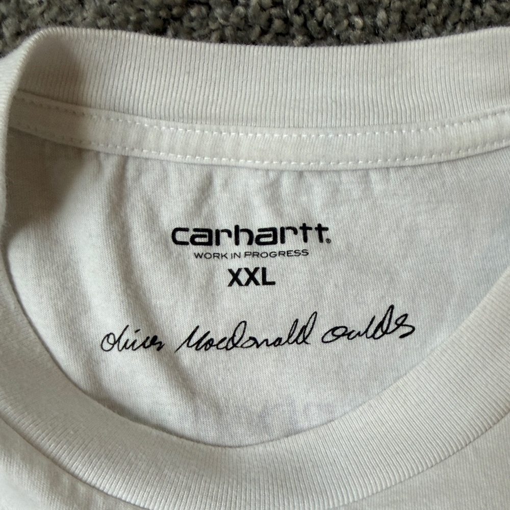 Carhartt WIP White XXL T-Shirt - Picture 2 of 4